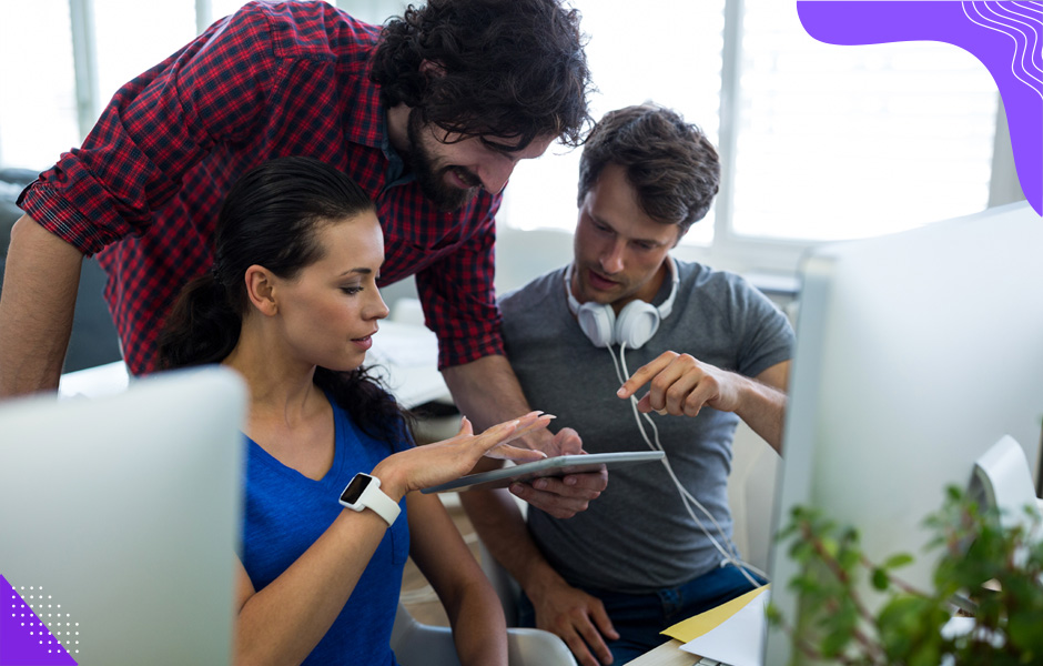 Clients testing products through agile iterations overseen by experienced software developers in California.