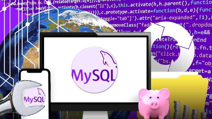 MySQL in its early existence was a disruptive application to power the internet's boom despite its restricted capabilities.
