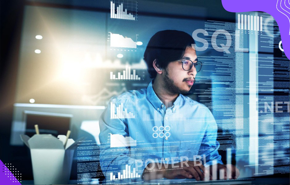 Data engineers test integrating a converted SQL database with Power BI during a foxpro to .NET migration project.