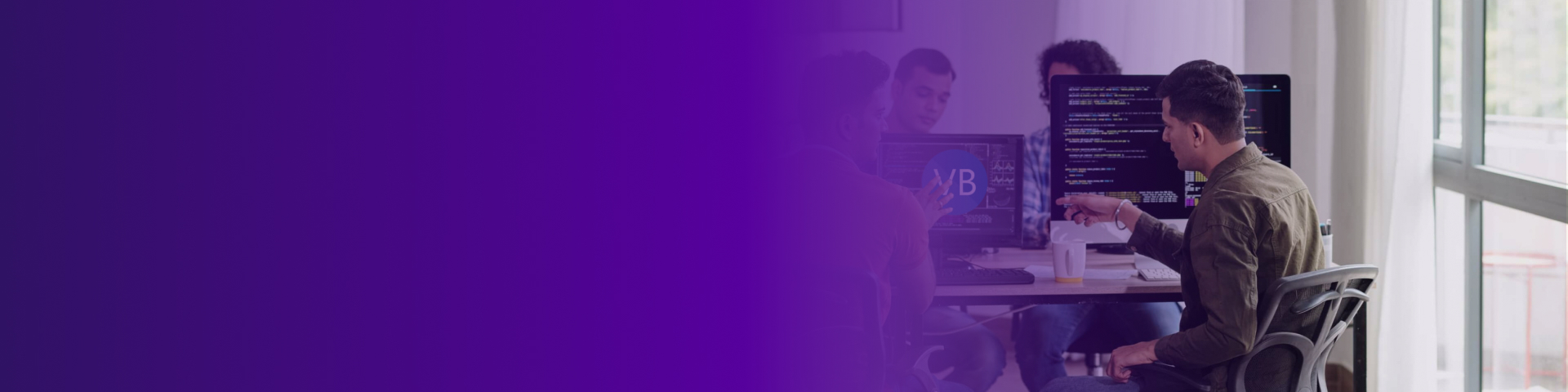 Visual basic experts guide a client's project manager on modernizing aging VB applications to improve business performance.