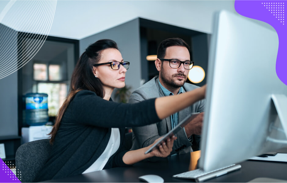 A Java software development company explaining strategic phased approach to a client for minimizing disruptions upgrades.