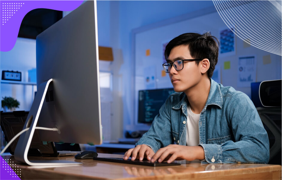 A developer researching JavaScript techniques to create user experiences across platforms like websites and mobile apps.