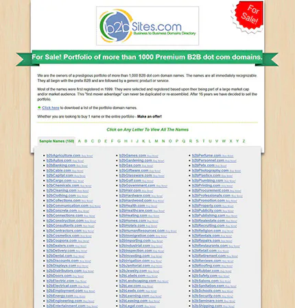 b2bsites