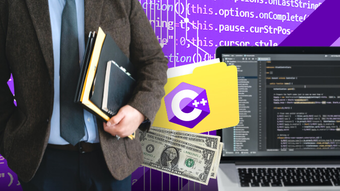 Company manager preparing to propose a C++ programming automated project management systems to meet company requirements.