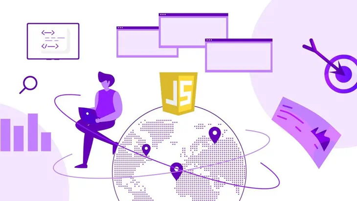 Developer using JS frameworks as the fundamental building blocks for creating JavaScript applications.