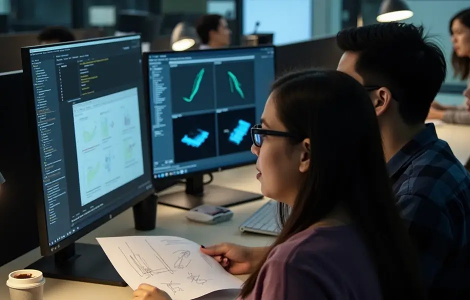 Visual summary of key concepts in outsourcing IT projects infographic.