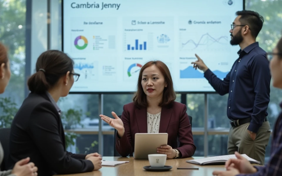 A Java software development company explaining strategic phased approach to a client for minimizing disruptions upgrades.