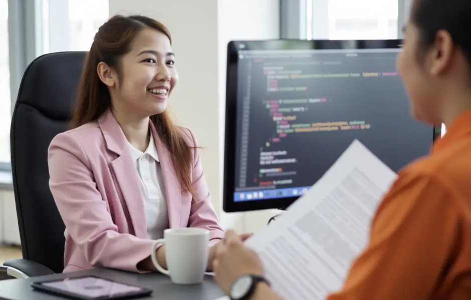 A software development company with offshore QA teams accelerating testing capabilities and hastening development cycles.