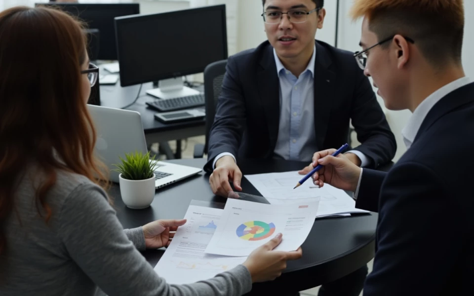 A large talent pool of Filipino software developers being interviewed for a staff augmentation project.