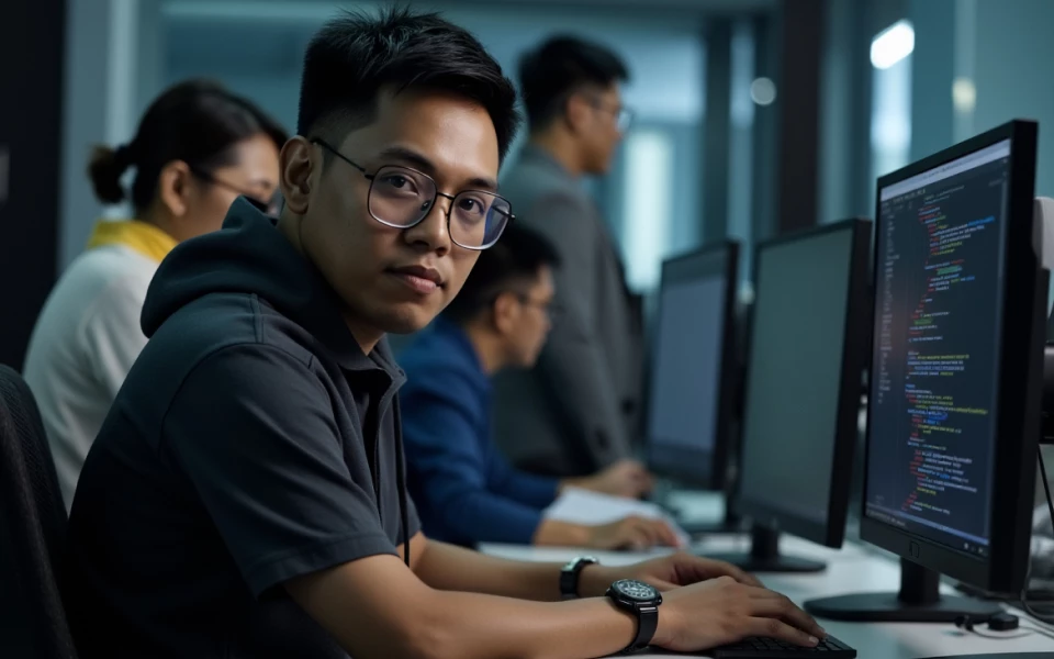 Cambria developers representing a team available through staff augmentation services.